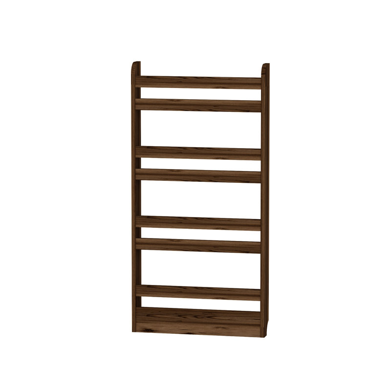 Wall Spice Rack, Light Walnut