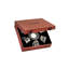 Missoni Coffee Cup & Saucer Zig Zag Gold Luxury Box Set 6 Pcs. Diam. 2.3", H 2.5", Cap. 4 Oz, Saucer Diam. 4.75"