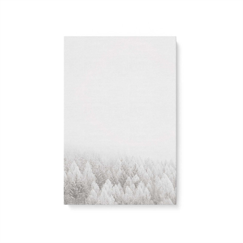 Impression sur toile Winter Winter, H 18 po x l 12 po x P 1,25 po, Toile tendue