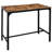 Grimmett Bar Height Dining Table, Metal Base Dining Table, Bar Table, Pub Table, Narrow Rectangular Bar Table