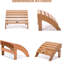 Repose-pieds Garden Furniture, toutes saisons - brun
