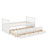 Twin Size Daybed With Drawers And Trundle-1099907496