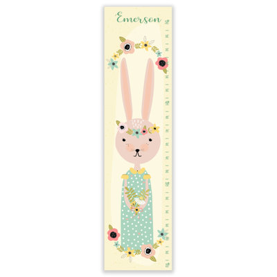 Tableau de croissance personnalisé lapin lapin Harmoni