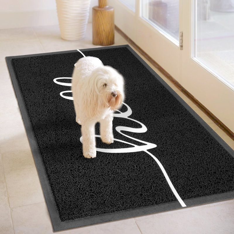Paillasson antidérapant, Hello, 32'' W x 48'' L