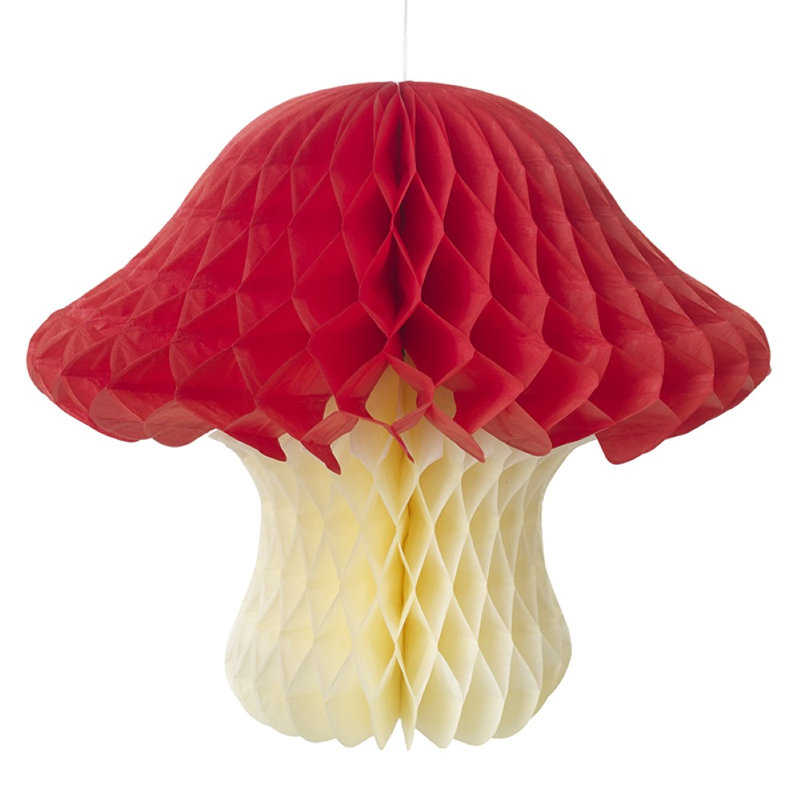 Hanging Paper Toadstool