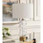 Lampe de table en verre Uttermost Aura