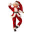7'' Fabric People Holiday Shaped Ornament