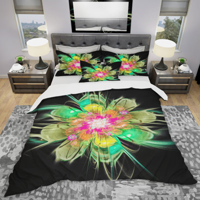 Traditional Floral Duvet Cover