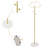 Carlheinz Metal Freestanding Coat Rack-5904444