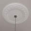 Médaillon de plafond Endurathane Milton, 54 1/4 po x P 2 7/8 po, peint à la main avec finition craquelée ultra pure-29073890