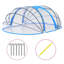 Symple Stuff Pool Dome Oval 530X410x210 Cm