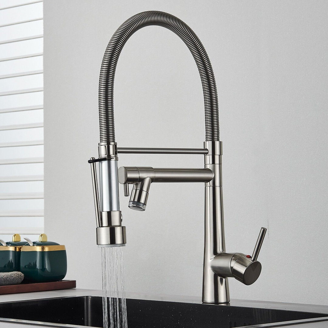 Kitchen Faucet 360° Removable Sink Faucet with Shower Mixer
