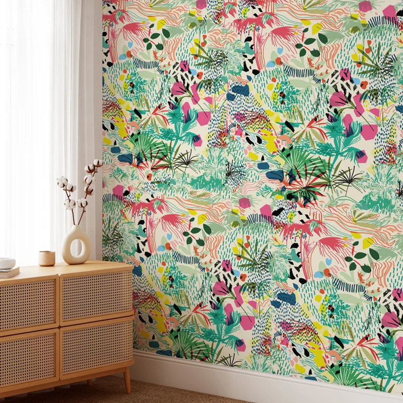 Wild Bloom Carnival, 236" L x 118" W