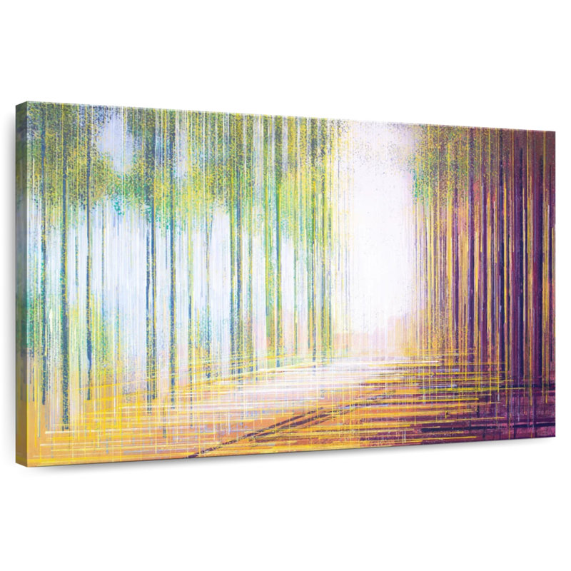 Avery Morning Light In The Forest, 30" H x 45" W