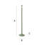 Bobbles 130cm Painted Traditional Floor Lamp-612556184