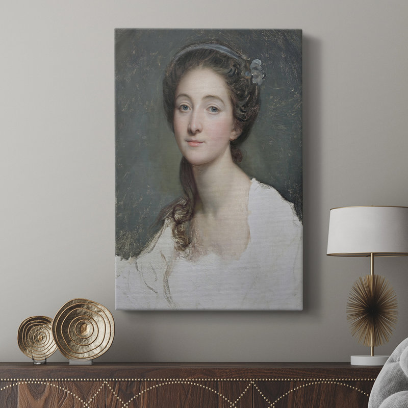 Impression de portrait rétro LXV - galerie Cavas sur mesure, H 12 po x l 8 po