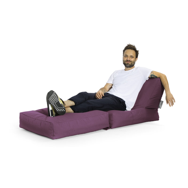 Polyester Bean Bag Chair & Lounger, Purple