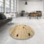 Tapis beige/noir contemporain-2001307605