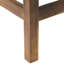 De 2 tabourets de comptoir d'extérieur en bois, brun. Look rustique partout. Intempéries, aucun assemblage requis. L 17,76 po x P 12,72 po x H 23,71 po. Tabouret brun de fabrication robuste. Conçu pour tous les espaces. Requis. Structure