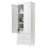 Tall Storage Cabinet With Two Drawers For Bathroom/Office