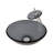 Falls Single-handle Bathroom Faucet with Drain Assembly-126119867-126119868