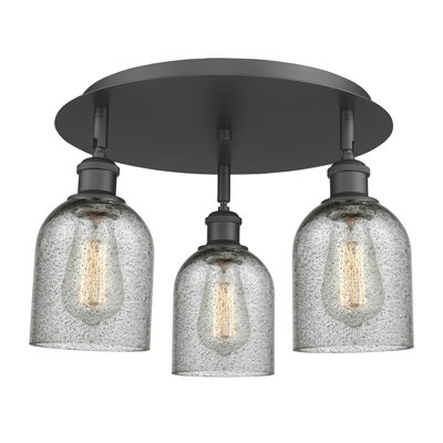 Batul Glass Flush Mount