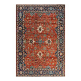 Serapi One-of-a-Kind 6' 0" X 8' 11" Hand Knotted Area Rug