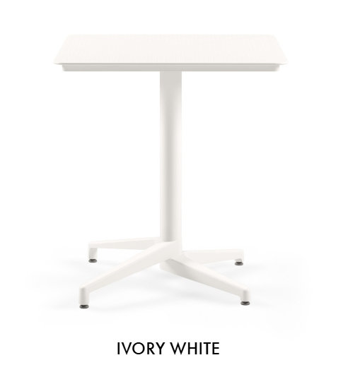 Tilia MOON 70cm Square Table, White