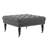 Inwood Square Cocktail Ottoman with Wheels-728329261