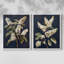 «FLORAL Series CLIV», reproduction encadrée de qualité supérieure - prête à être accrochée - aucun clou requis - aucun clou requis-887970458-887970433