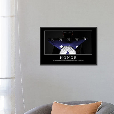 «Honor» par Stocktrek Images - reproduction d'art sur toile tendue