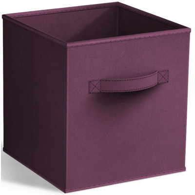11" Foldable Fabric Storage Cube Bins with Handles