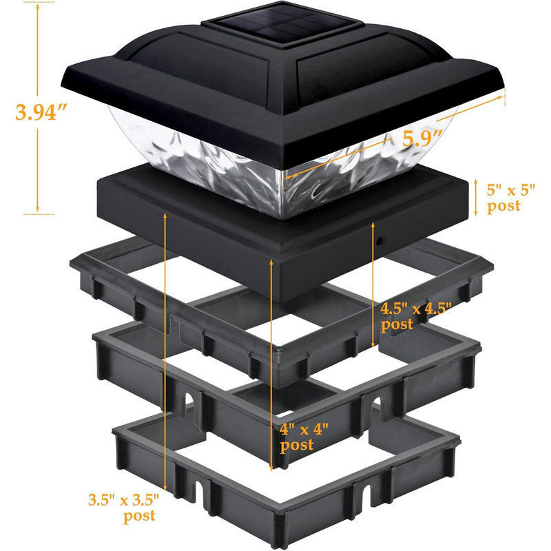 Lamp Post (Full), Black