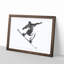The Snowboarder - Picture Frame Painting Print-56712509-56712512