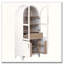 Armoire de cuisine de 71 po de hauteur arquée avec tablettes de porte et tiroir caché-1855076178