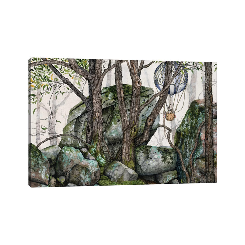 Wildwood by Maggie Vandewalle - Wrapped Canvas Painting, 20.32 cm H x 30.48 cm W