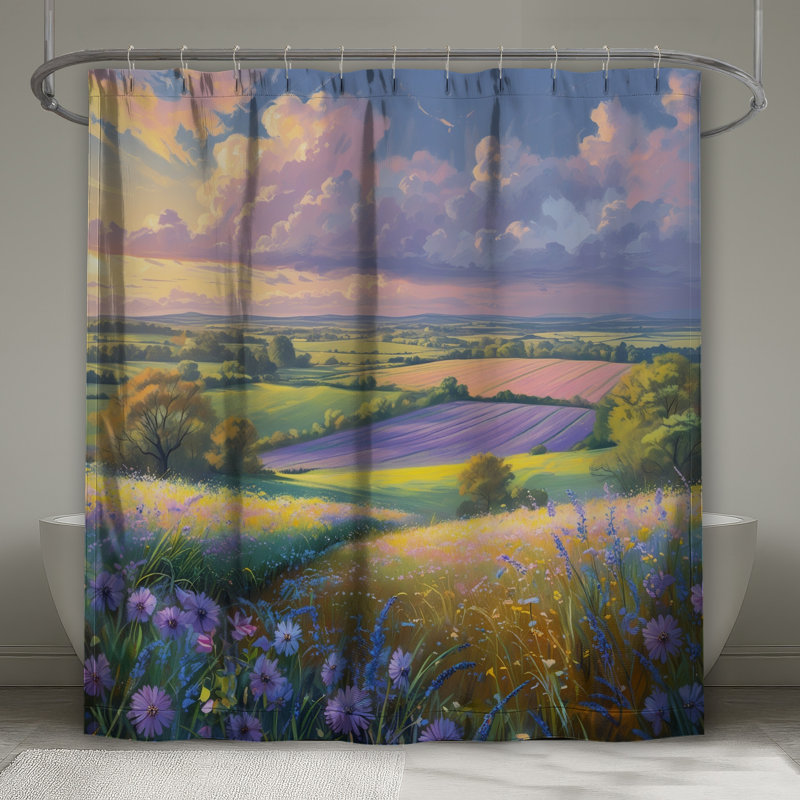 Rideaux de douche Vibrant, L 70 po x H 72 po