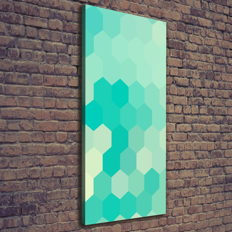 Geometric Background - Wrapped Canvas Print