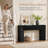 62.99" W Geometric Pedestal Console Table-488851853