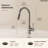  Dual Function Pull-Down Kitchen Faucet , Single Handle Sink Faucet-118158811