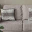 Housse et insert de coussin carré en polyester Furever-86565246