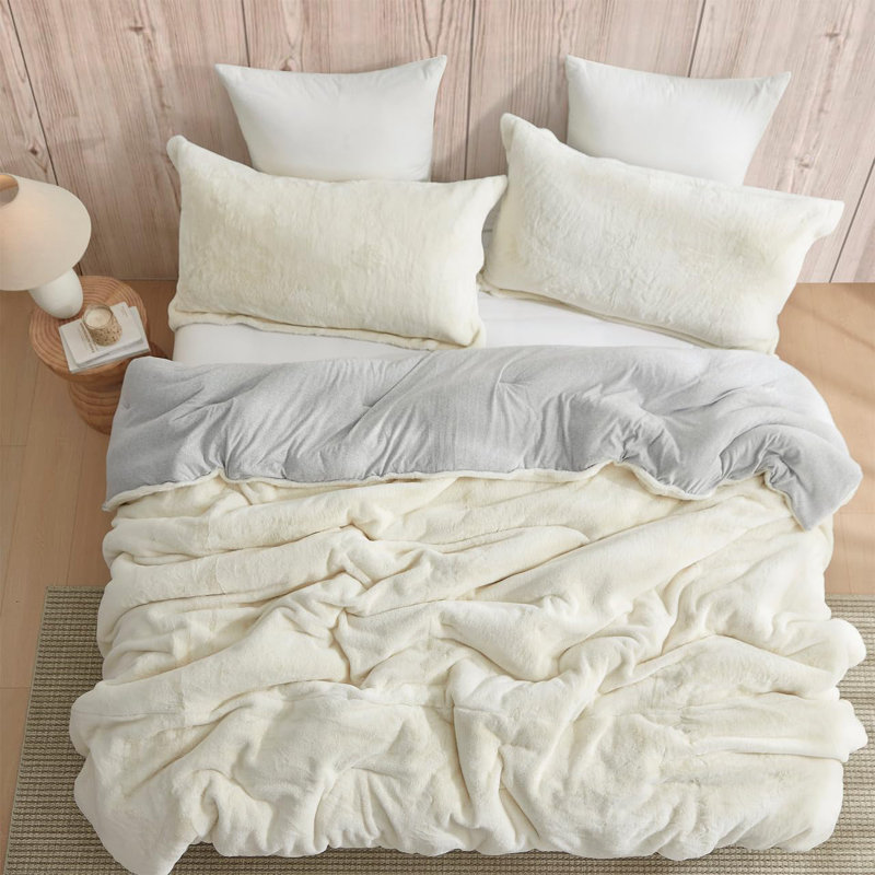 Ensemble d'édredon en polyester, Édredon pour très grand lit + 2 très grandes ta