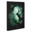 Gathered Green Plant Leaves - Wrapped Canvas-56634456