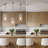 1-Light Single Cylinder Pendant with Clear Glass Shade