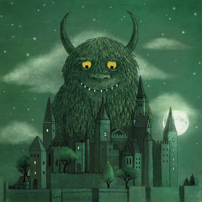 « age of the géant » par terry fan, art sur toile