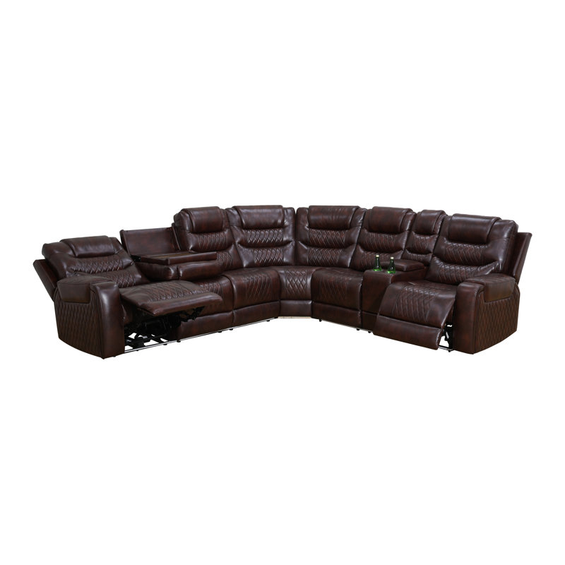 Ensemble de canapé inclinable 3 pièces Melzan
