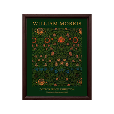 William Morris - Violet et colombine