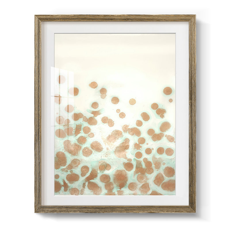 Day Dreamer I, ensemble de papiers encadrés, Noyer