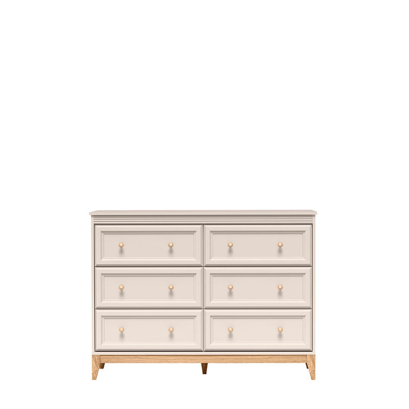 Tarita Solid Wood Rectangle Accent Cabinet