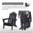 Amza Foldable Outdoor Adirondack Set-5411422